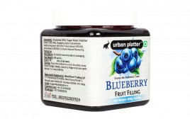 Urban Platter Blueberry Fruit Filling   Plastic Jar  600 grams